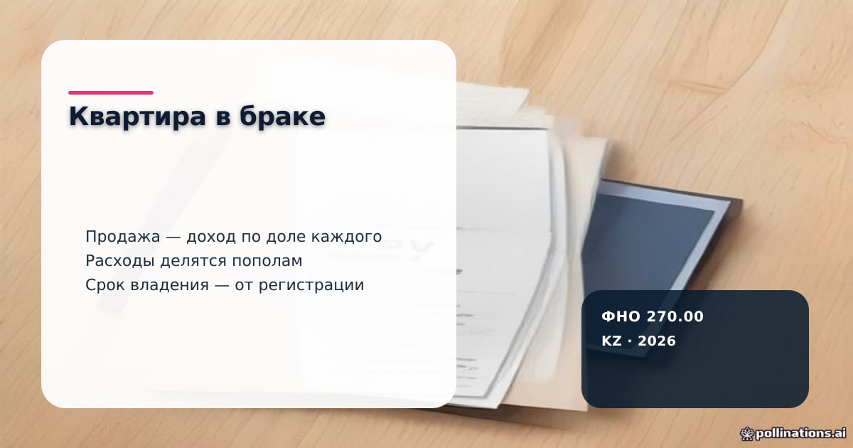 Ключи от квартиры и два документа о совместной собственности супругов на столе