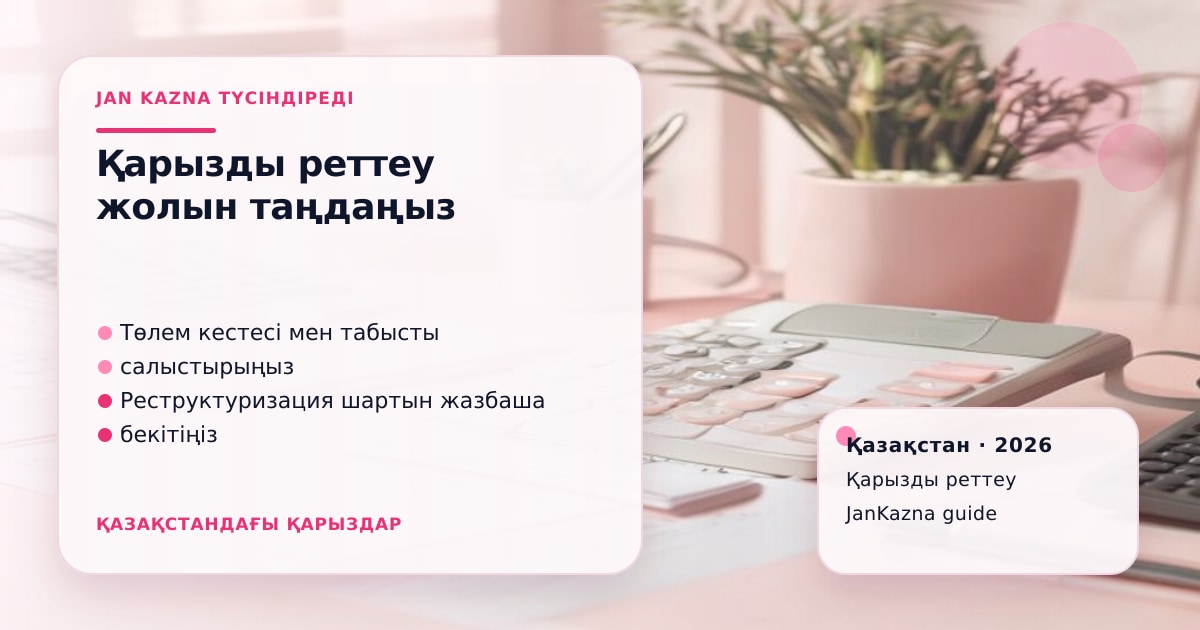 Иллюстрация ЖанКазна к материалу о судебное банкротство физлиц