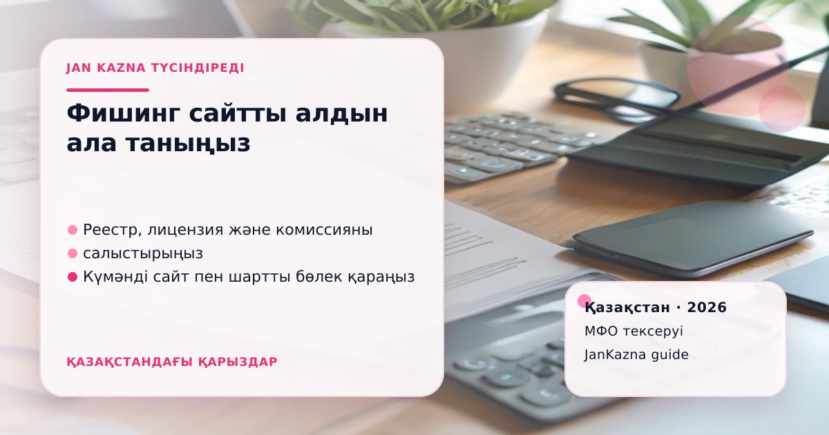 Иллюстрация ЖанКазна к материалу о фишинговый сайт мфо
