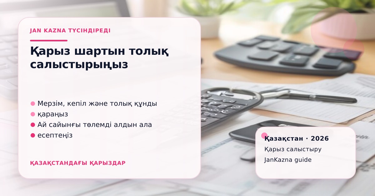 Иллюстрация ЖанКазна к материалу о кредит для тоо