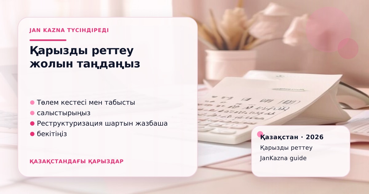 Иллюстрация ЖанКазна к материалу о словарь ключевых слов банкротства